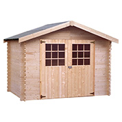 abri de jardin en bois flodovrak - decor et jardin